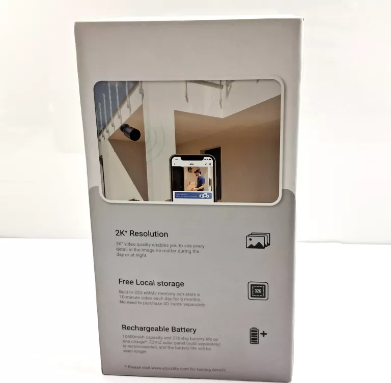 KAMERA ZEWNĘTRZNA WIFI EZVIZ ELIFE 2K CS-BC1C