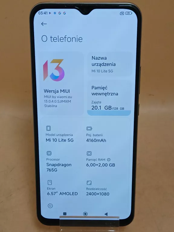 TELEFON XIAOMI REDMI MI 10 LITE 6/128