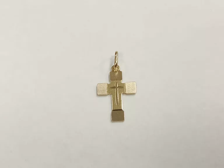 DELIKATNY ZŁOTY KRZYŻYK/ZAWIESZKA 0,52G PR585 14K