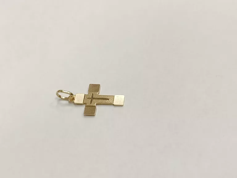 DELIKATNY ZŁOTY KRZYŻYK/ZAWIESZKA 0,52G PR585 14K