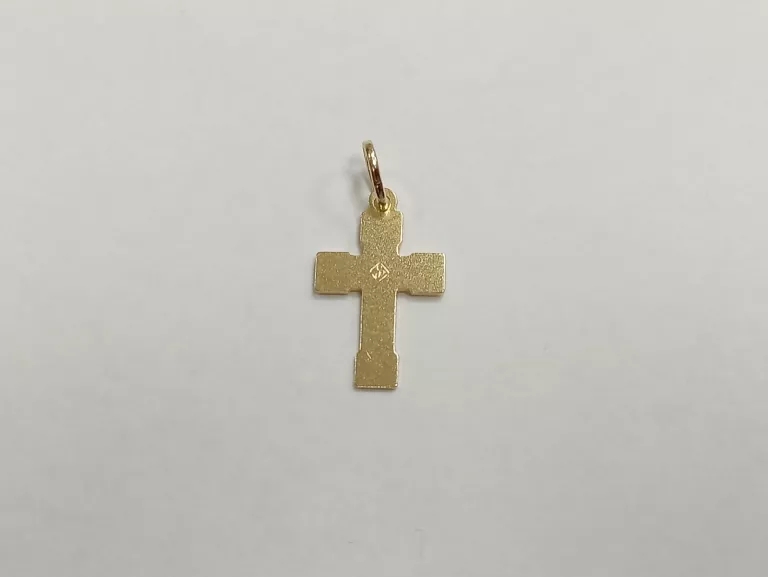 DELIKATNY ZŁOTY KRZYŻYK/ZAWIESZKA 0,52G PR585 14K
