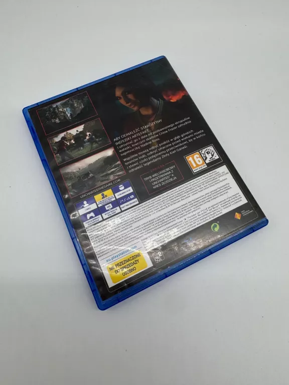 GRA NA PS4 UNCHARTED ZAGINIONE DZIEDZICTWO