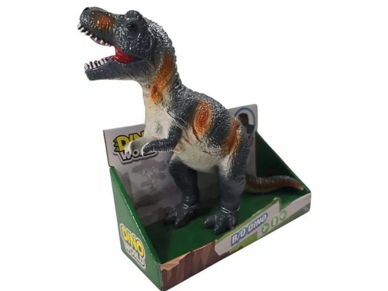 ZABAWKA DINOWORLD GUMOWY DINOZAUR Z DŹWIĘKIEM