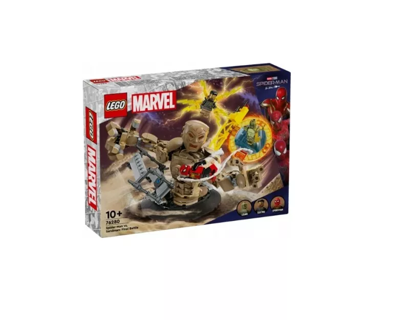 LEGO SUPER HEROES 76280 SPIDER-MAN KONTRA. SANDMAN: OSTATNI BASTION