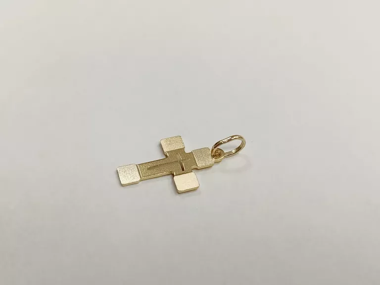 DELIKATNY ZŁOTY KRZYŻYK/ZAWIESZKA 0,52G PR585 14K