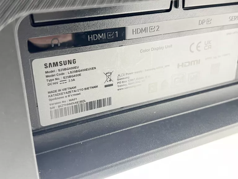 MONITOR SAMSUNG S25BG400EU
