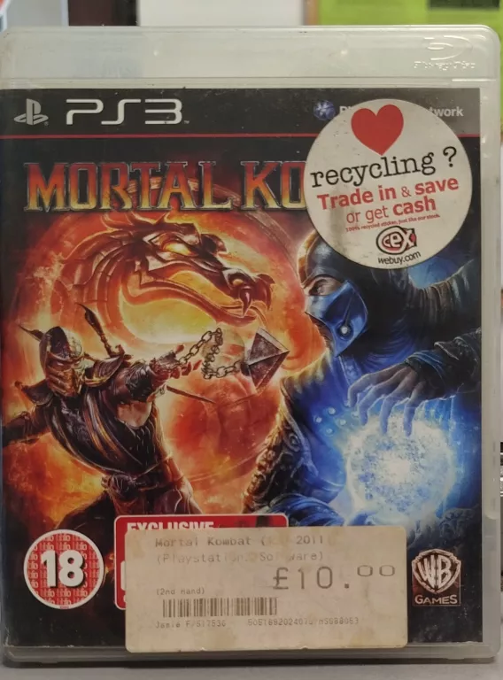 PS3 MORTAL KOMBAT