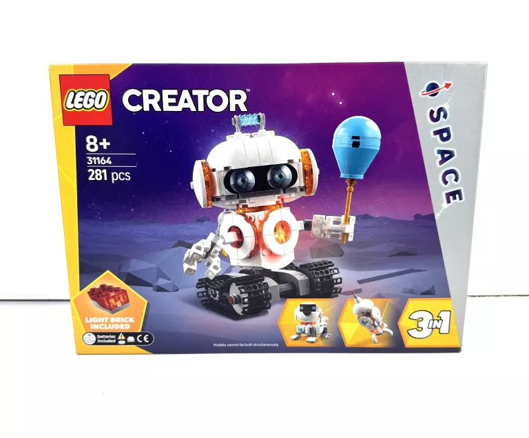 LEGO CREATOR 3 W 1 KOSMICZNY ROBOT 31164