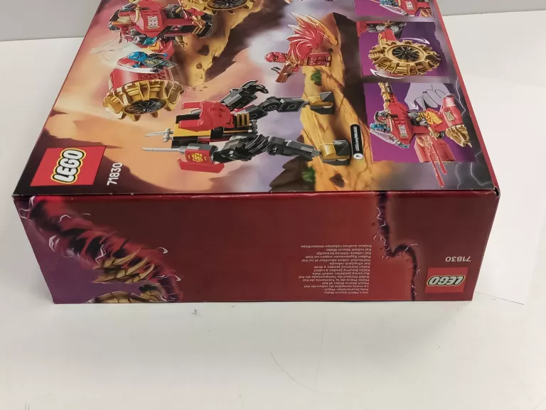 KLOCKI LEGO NINJAGO - BURZOWY JEŹDZIEC-MECH KAIA 71830 !STAN BDB!