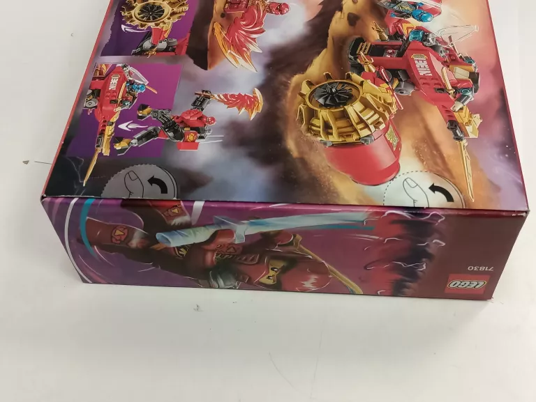 KLOCKI LEGO NINJAGO - BURZOWY JEŹDZIEC-MECH KAIA 71830 !STAN BDB!