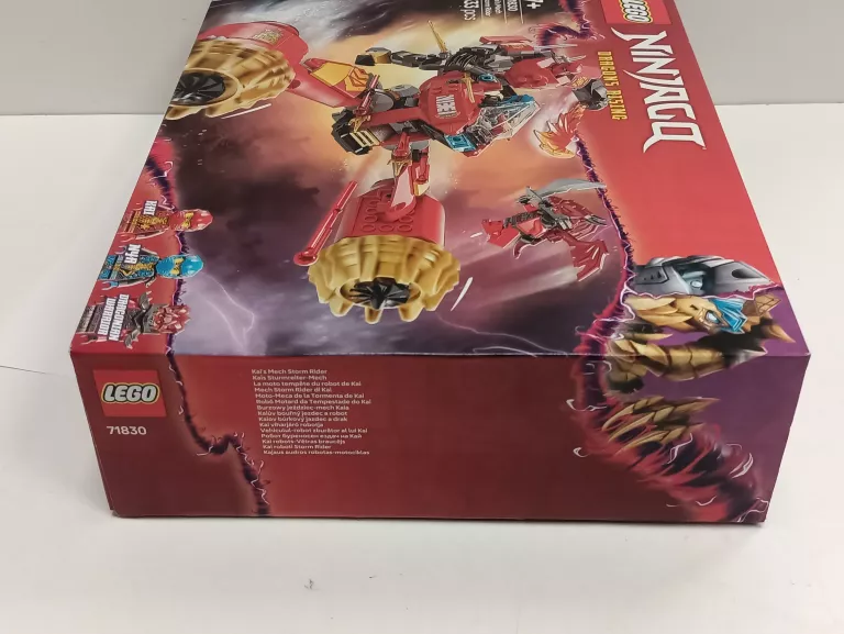 KLOCKI LEGO NINJAGO - BURZOWY JEŹDZIEC-MECH KAIA 71830 !STAN BDB!