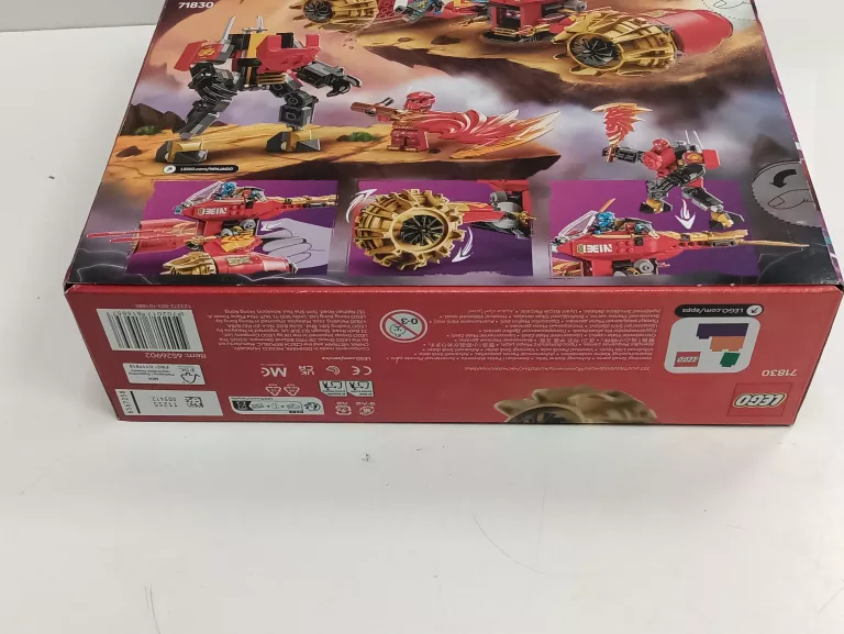 KLOCKI LEGO NINJAGO - BURZOWY JEŹDZIEC-MECH KAIA 71830 !STAN BDB!