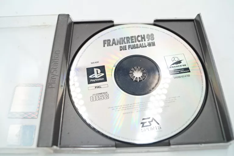 GRA PSX FRANKREICH 98 DIE FUBBALL-WM (WERSJA NIEMIECKA)