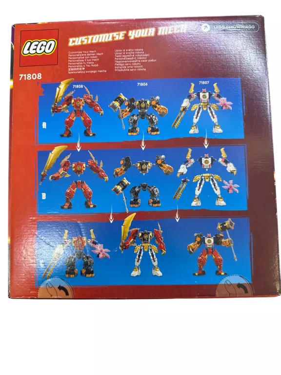 LEGO NINJAGO MECH ŻYWIOŁU OGNIA KAIA