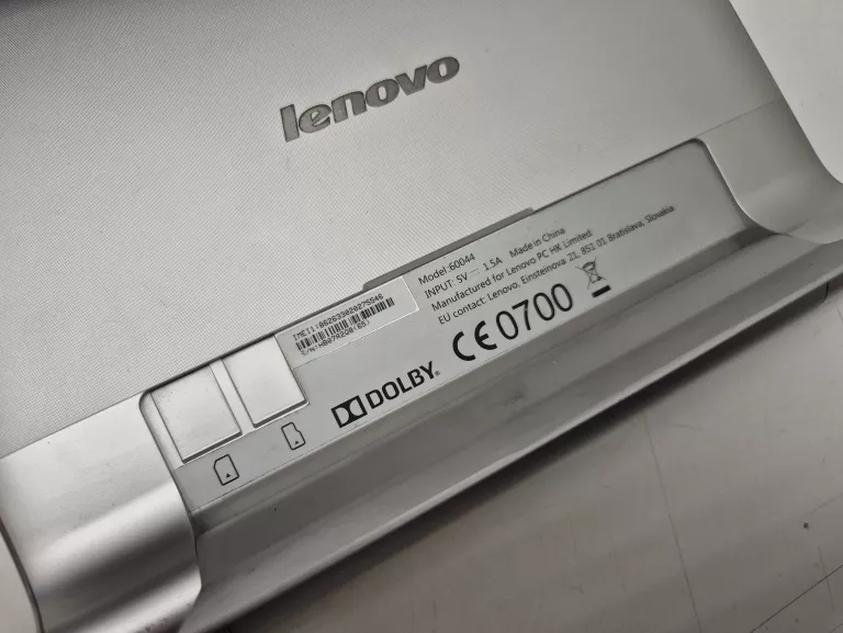 TABLET LENOVO YOGA B8000 10" 1 GB / 16 GB SREBRNY