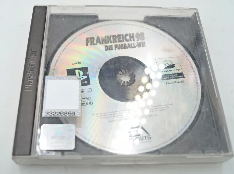 GRA PSX FRANKREICH 98 DIE FUBBALL-WM (WERSJA NIEMIECKA)
