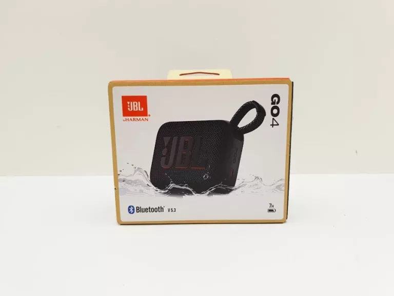 PRZENOŚNY GŁOŚNIK BT JBL GO 4 CZARNY 4,2W
