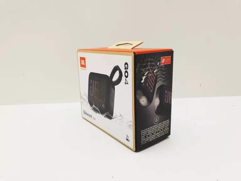 PRZENOŚNY GŁOŚNIK BT JBL GO 4 CZARNY 4,2W