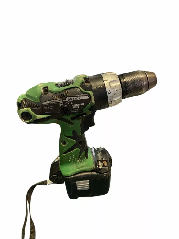 WKRĘTARKA HITACHI DS 14DL WALIZKA 2 AKU ŁAD