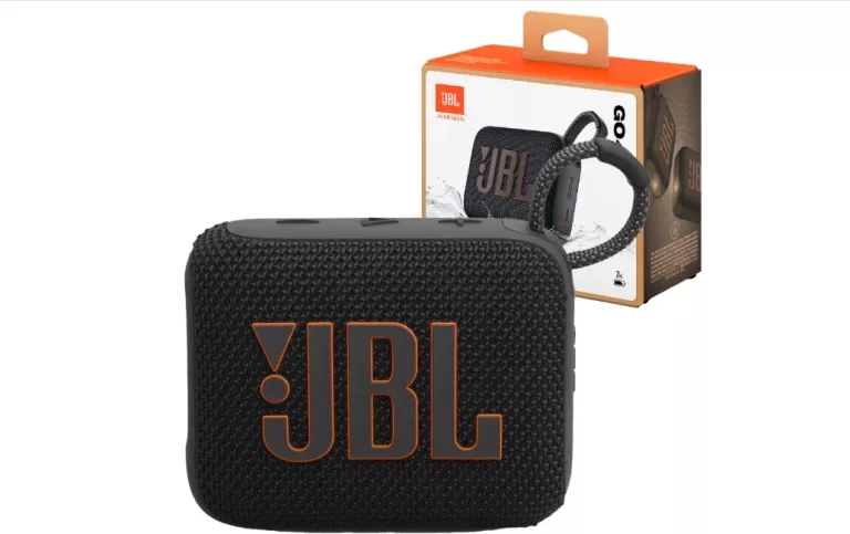 PRZENOŚNY GŁOŚNIK BT JBL GO 4 CZARNY 4,2W