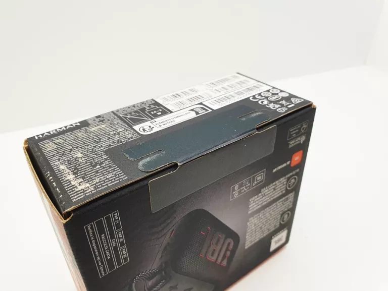 PRZENOŚNY GŁOŚNIK BT JBL GO 4 CZARNY 4,2W