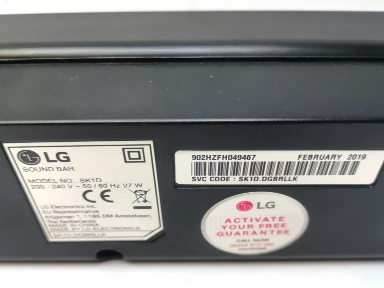 SOUNDBAR LG SK1D PILOT
