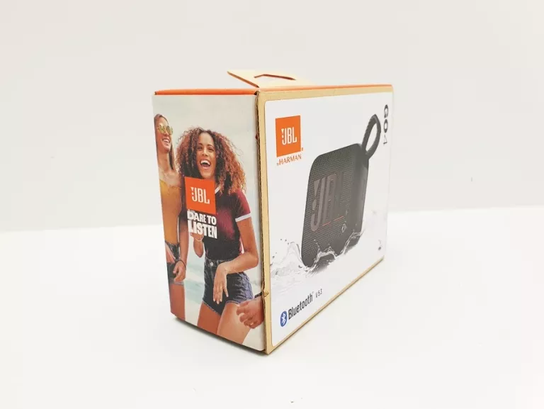 PRZENOŚNY GŁOŚNIK BT JBL GO 4 CZARNY 4,2W