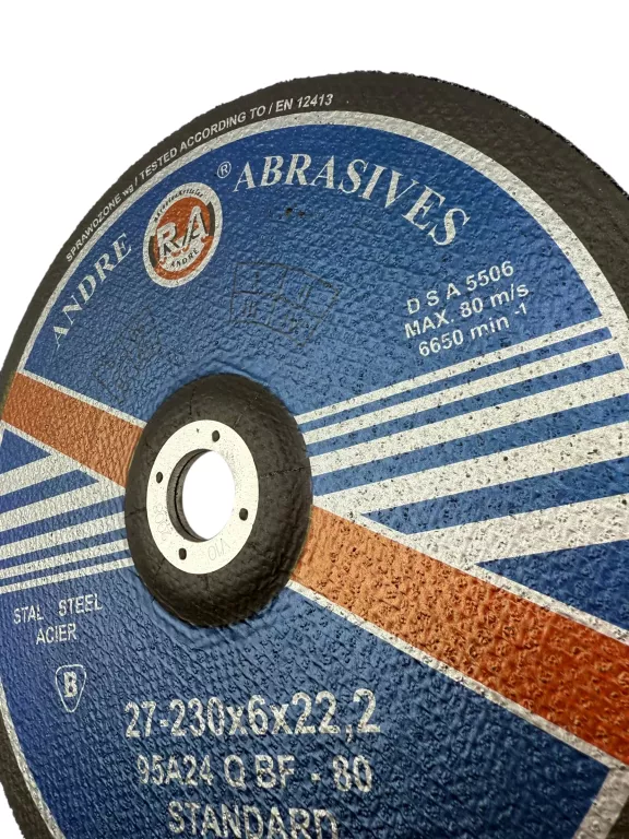 ANDRE ABRASIVE TARCZE DO SZLIFOWANIA 27-230X8X22,2