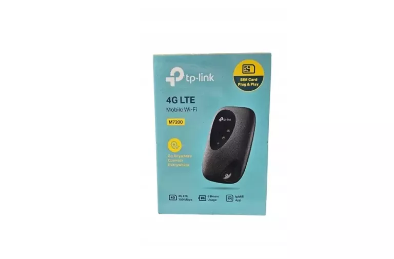 ROUTER MOBILNY TP-LINK M7200 4G LTE NA KARTE SIM BEZ SIMLOCKA HOT SPOT