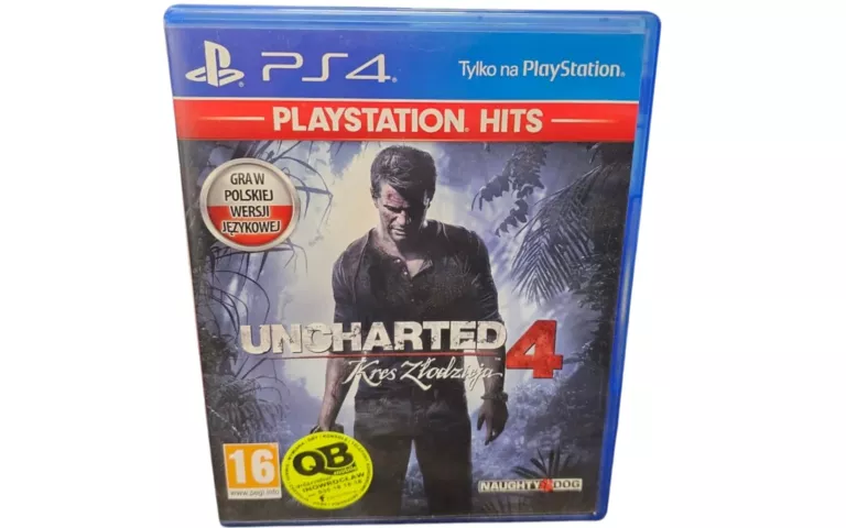 GRA PS4 UNCHARTED 4 KRES ZŁODZIEJA