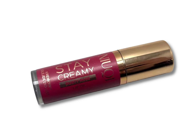 KREMOWY OLEJEK DO UST NIUQI STAY CREAMY DUSTY ROSE