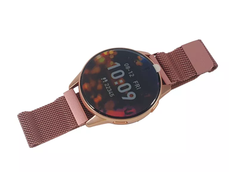 SMARTWATCH FOREVER ACTIVE FOREVIGO SB-310 OKRĄGŁY DWA PASKI RÓŻOWO-ZŁOTY