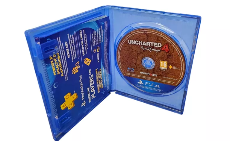 GRA PS4 UNCHARTED 4 KRES ZŁODZIEJA
