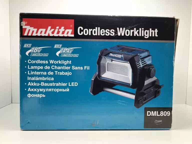 LAMPA BUDOWLANA MAKITA DML809 | 2X AKU