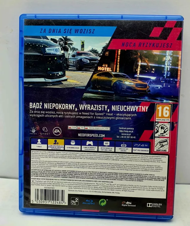GRA PS4 NEED FOR SPEED HEAT NFS