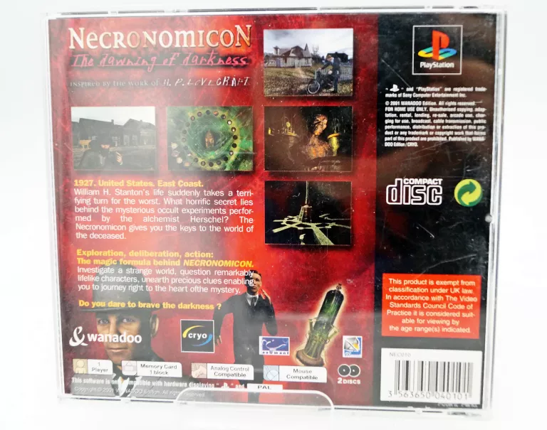 GRA PSX NECRONOMICON THE DAWNING OF DARKNESS