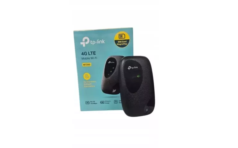 ROUTER MOBILNY TP-LINK M7200 4G LTE NA KARTE SIM BEZ SIMLOCKA HOT SPOT