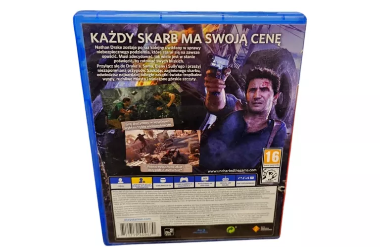 GRA PS4 UNCHARTED 4 KRES ZŁODZIEJA