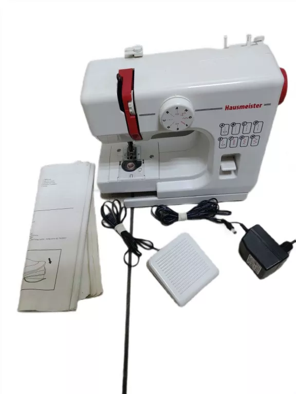 MASZYNA DO SZYCIA HAUSMEISTER HM 4600 1200MA DC6V