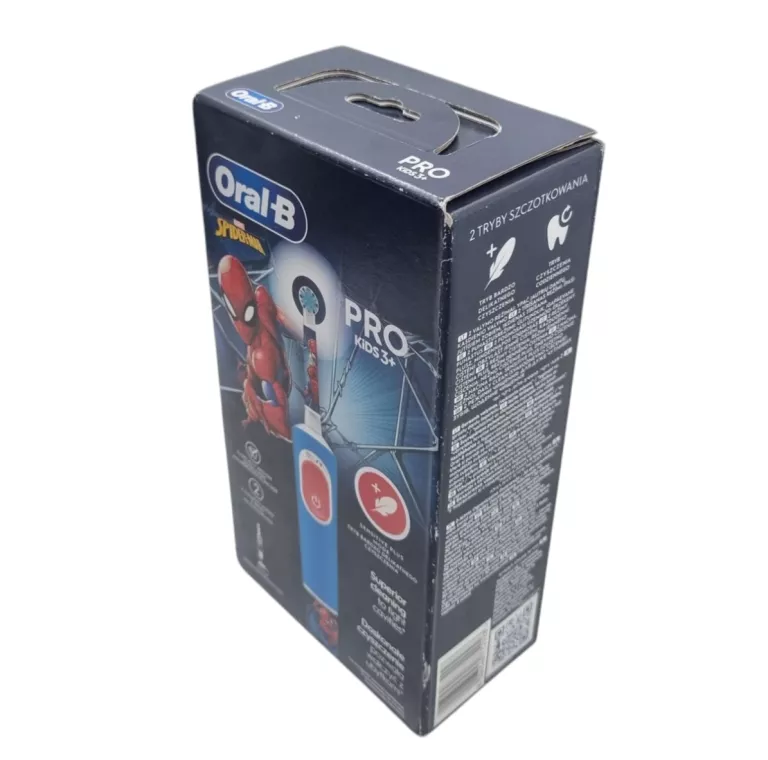 ELEKTRYCZNA SZCZOTECZKA DO ZĘBÓW ORAL-B PRO KIDS 3+ SPIDER-MAN