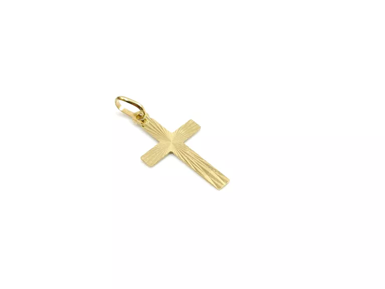 ZŁOTA ZAWIESZKA KRZYŻYK PR.585 | 0,53G