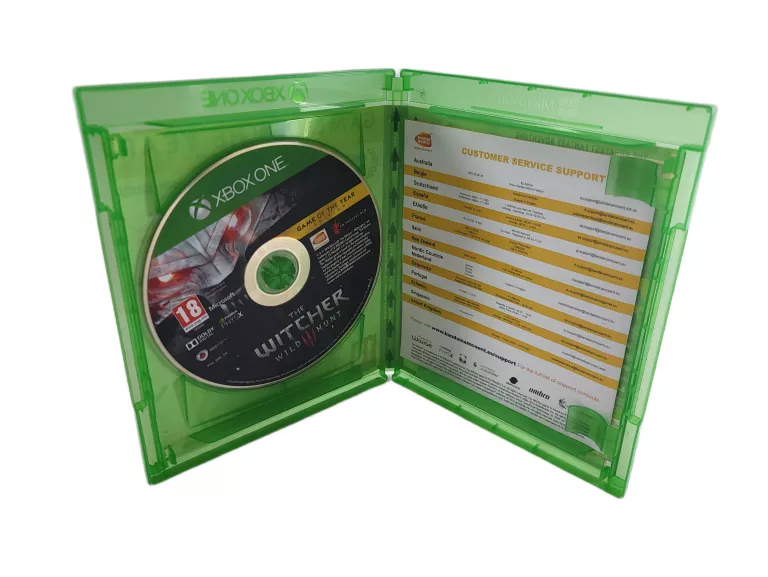 GRA NA KONSOLE XBOX ONE THE WITCHER WILD HUNT III ANGIELSKA