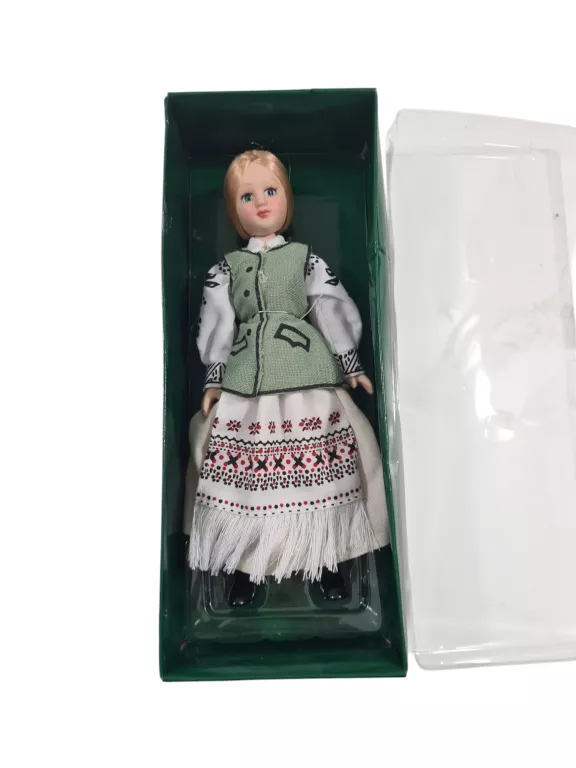 LALKA KOLEKCJONERSKA DEAGOSTINI Z SERII STROJE LUDOWE HRUBIESZCZOWIANKA