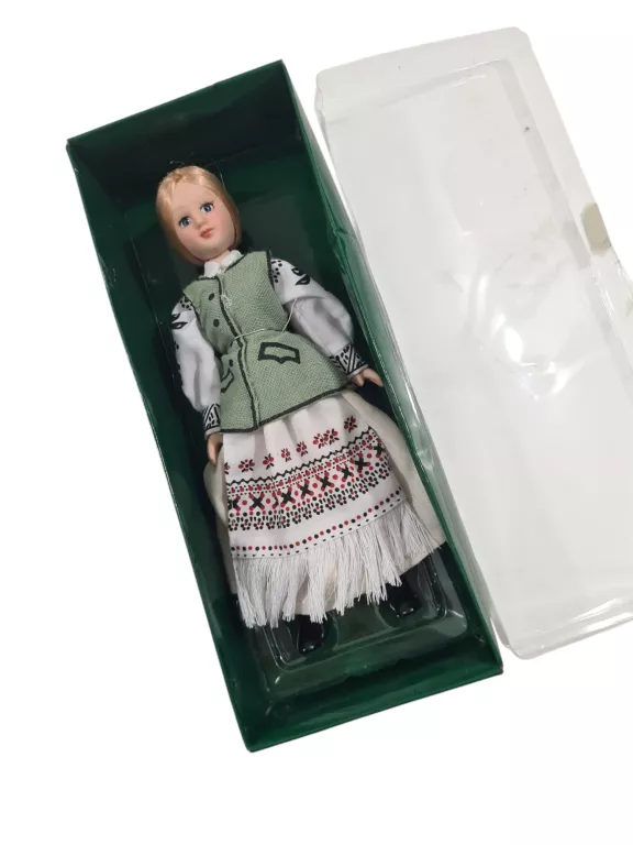 LALKA KOLEKCJONERSKA DEAGOSTINI Z SERII STROJE LUDOWE HRUBIESZCZOWIANKA