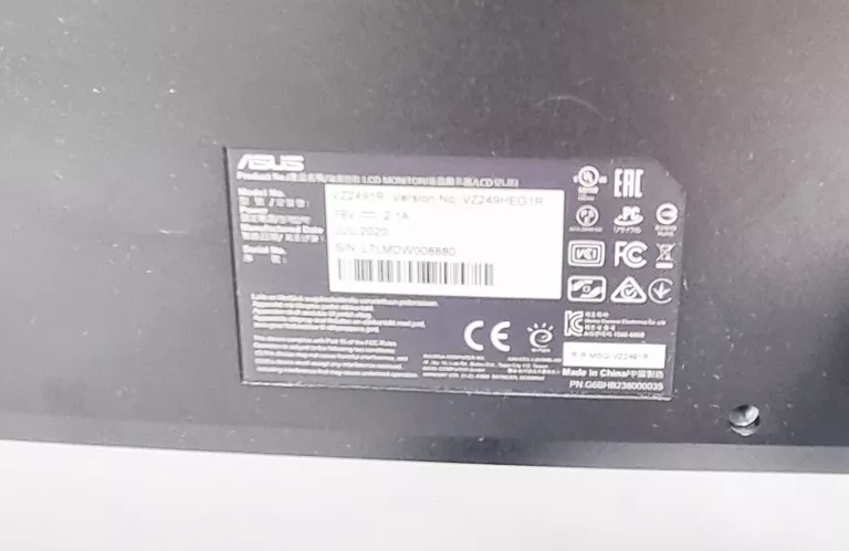 MONITOR ASUS VZ249HEG1R