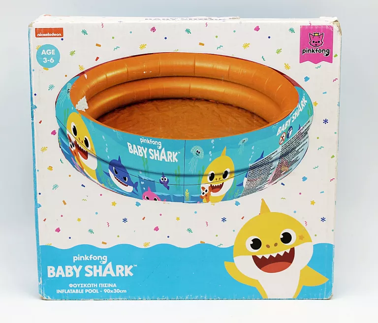 BASEN DZIECIĘCY BRODZIK PINKFONG BABY SHARK 90X30CM