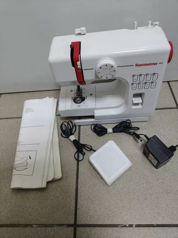 MASZYNA DO SZYCIA HAUSMEISTER HM 4600 1200MA DC6V