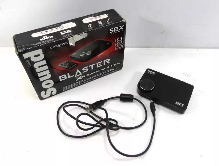 KARTA DZWIEKOWA SOUND BLASTER X-FI SURROUND 5.1 PRO