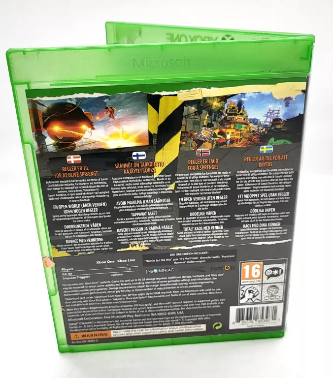 GRA NA XBOX ONE SUNSET OVERDRIVE