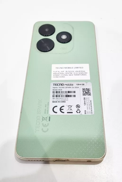 TELEFON TECNO MOBILE SPARK GO 2024